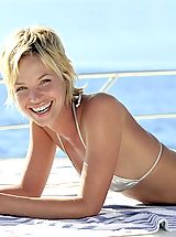 Small Breast, Hot Ashley Scott posing in sexy see throught dress