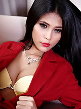 Secretary, Jinny Yun 04, Asian Office Lady With Nice Funbags Spreads Her Legs