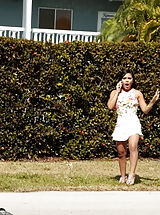Public Nudity, Kitty Caprice wanted to communicate with her neighbor about some mail being stolen within their area. Him they fumbled the mail hand off and his towel fell down after she met. He stood there stiff as a board, and she was not yes what direction to go. Wh
