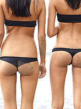 Micro Bikini, It starts with dressing alike. Then they discover they have other things they want to share.